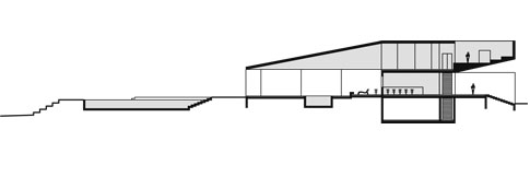 centro balneare sezione